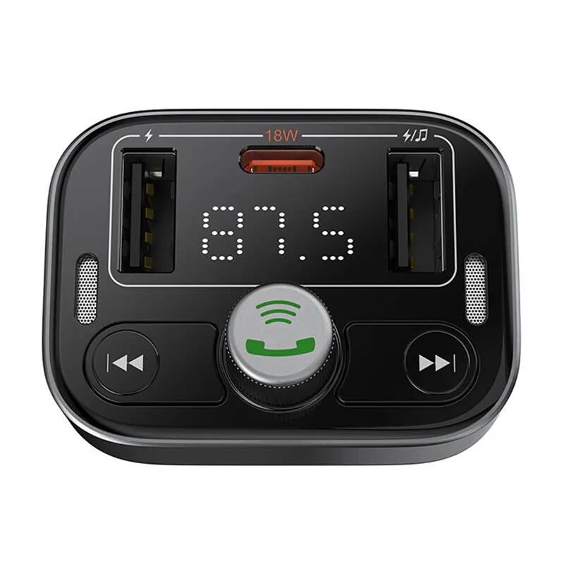 <![CDATA[FM Transmitter Baseus S-09 Pro, Bluetooth (black)]]>